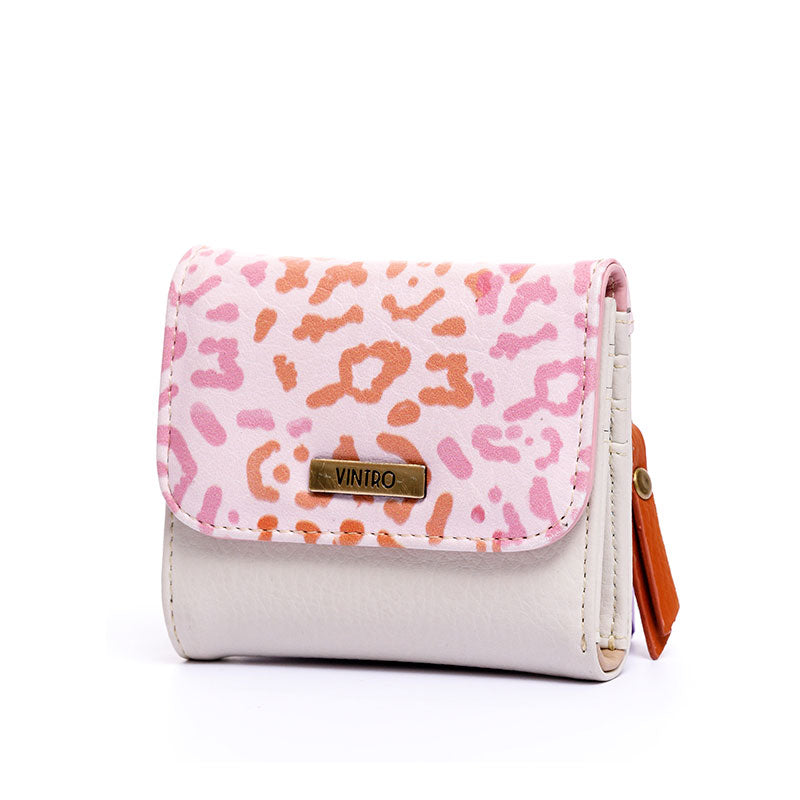 ITALIA WALLET PRINT PINK