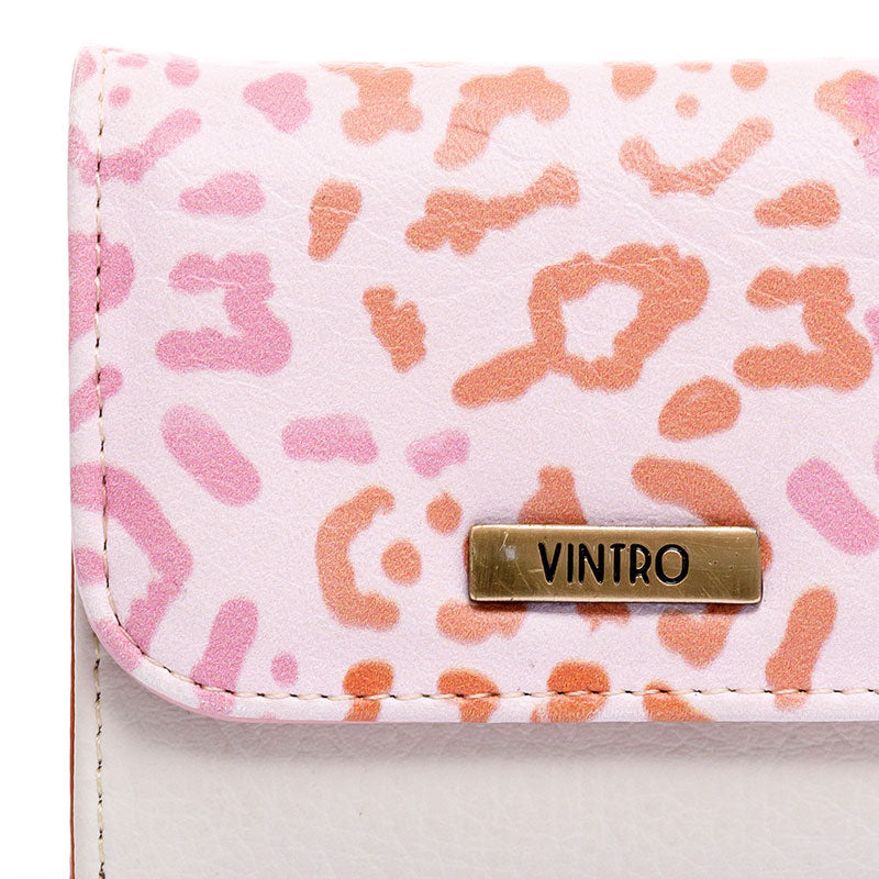 ITALIA WALLET PRINT PINK