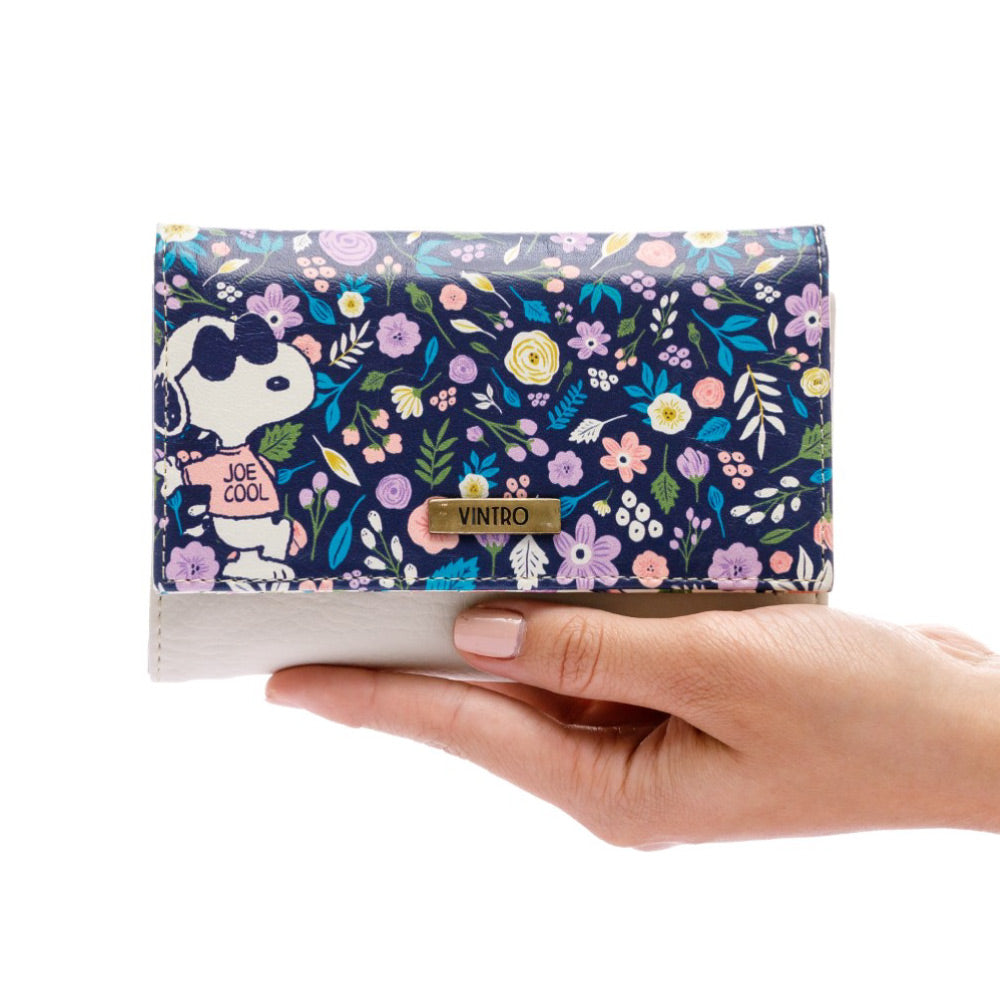 SNOOPY BLOOM MONACO WALLET