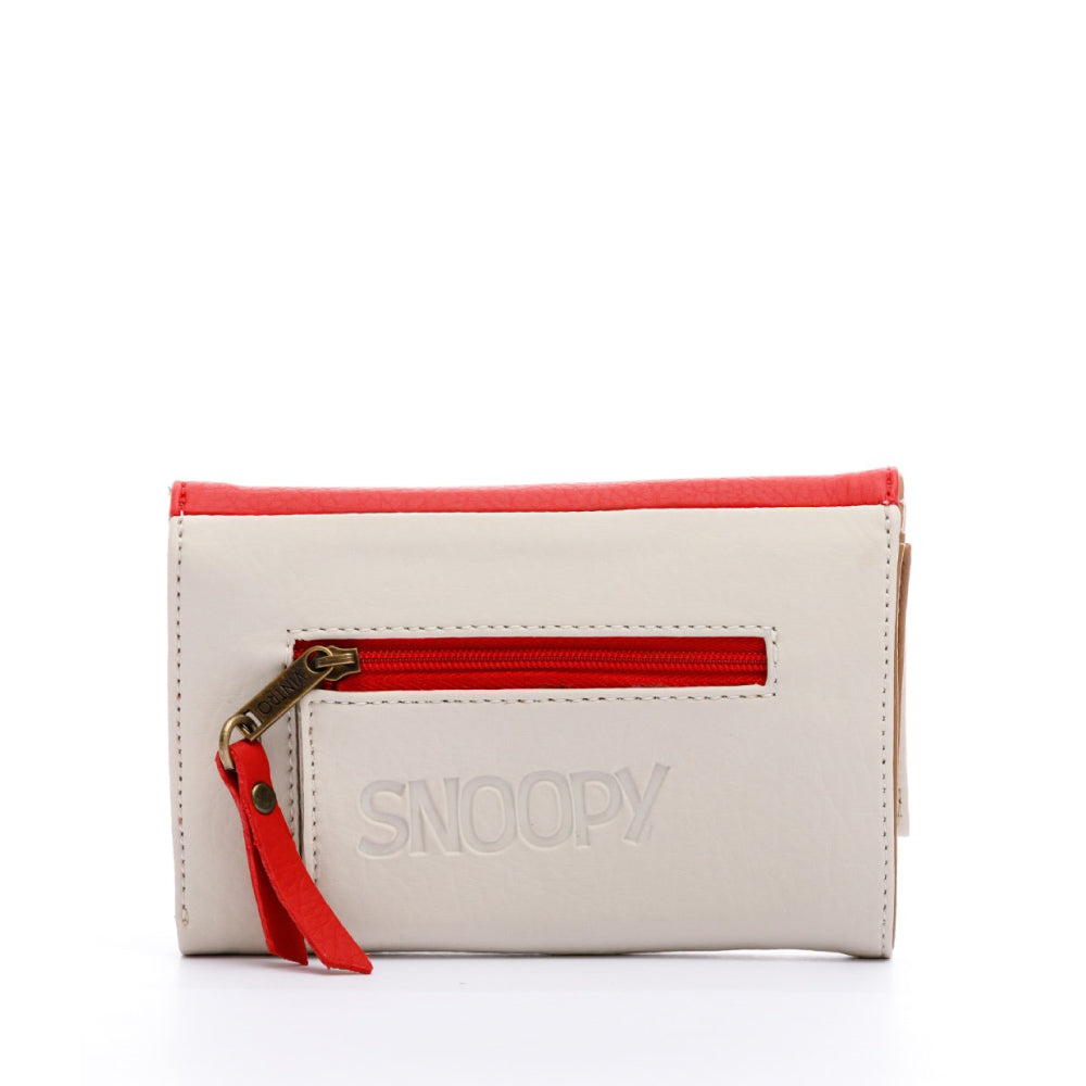 SNOOPY RED MONACO WALLET