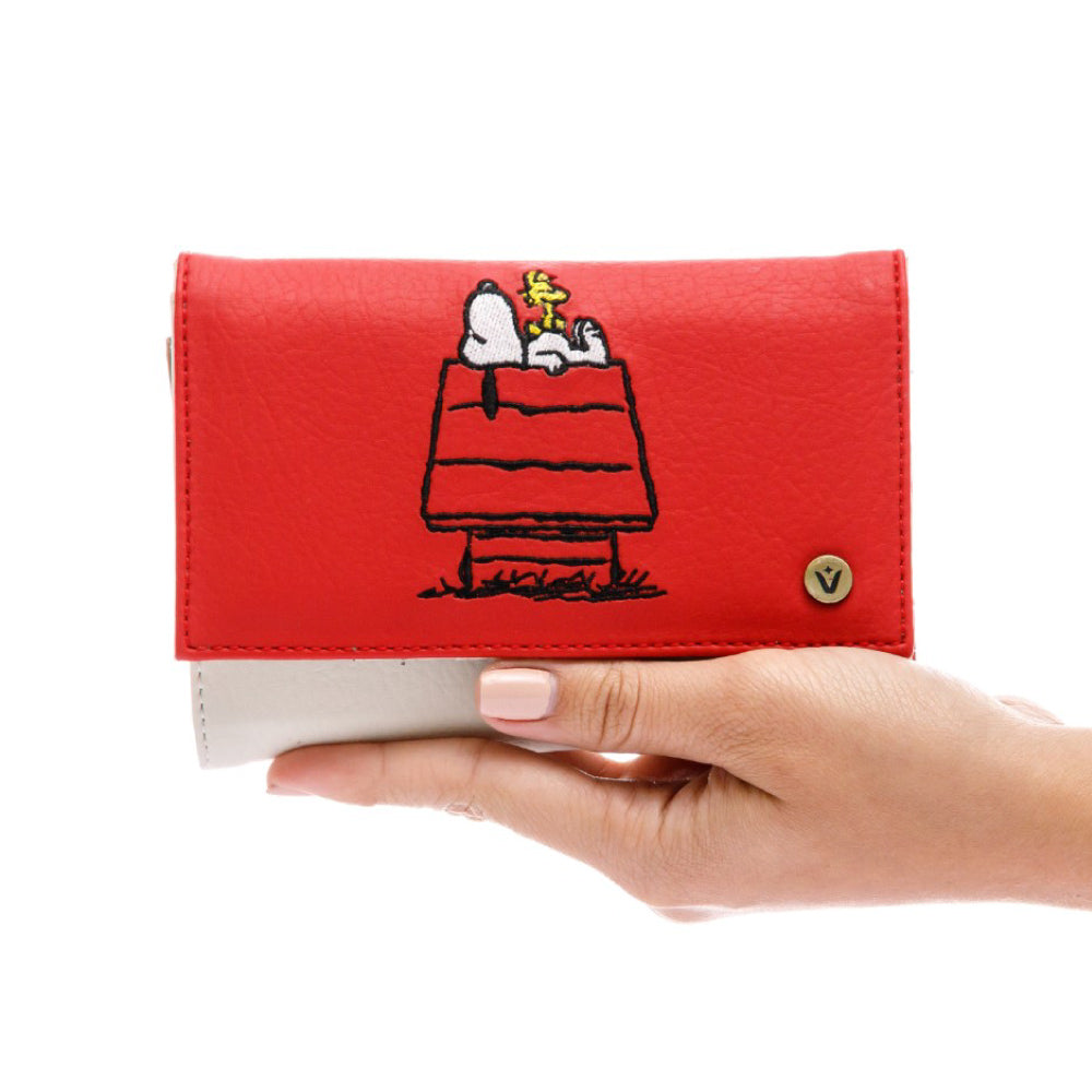 SNOOPY RED MONACO WALLET