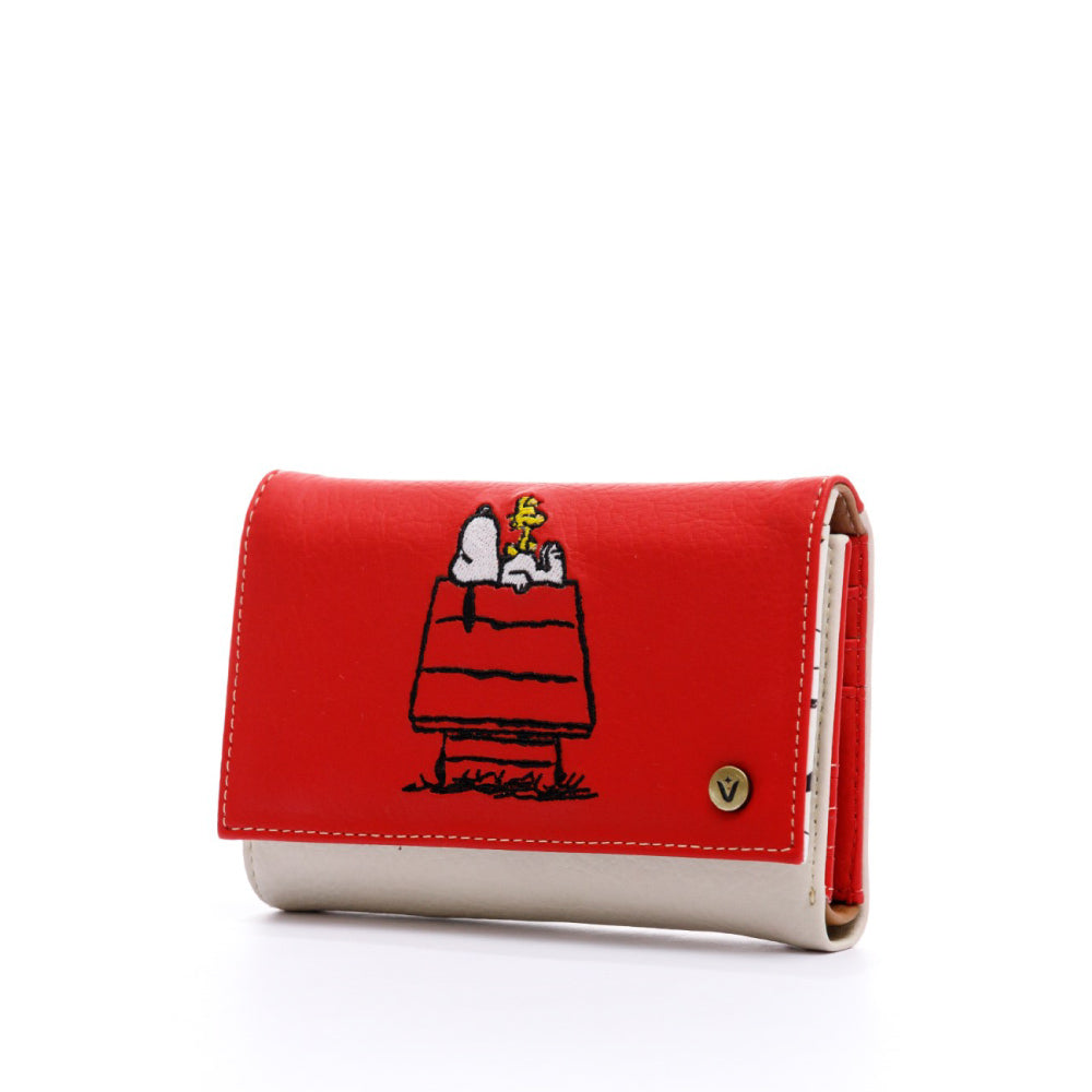 SNOOPY RED MONACO WALLET