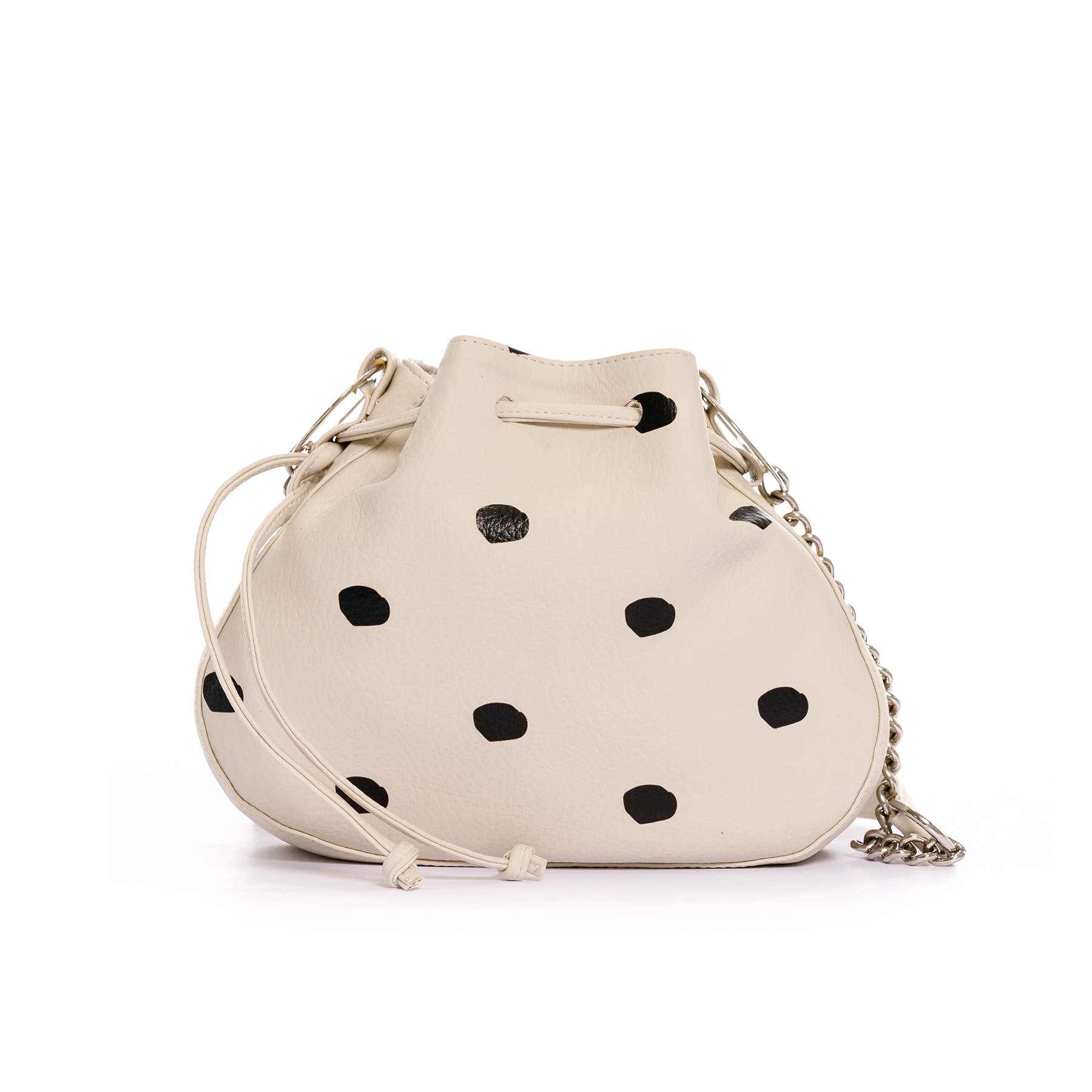 CROSSBODY DOTS BEIGE