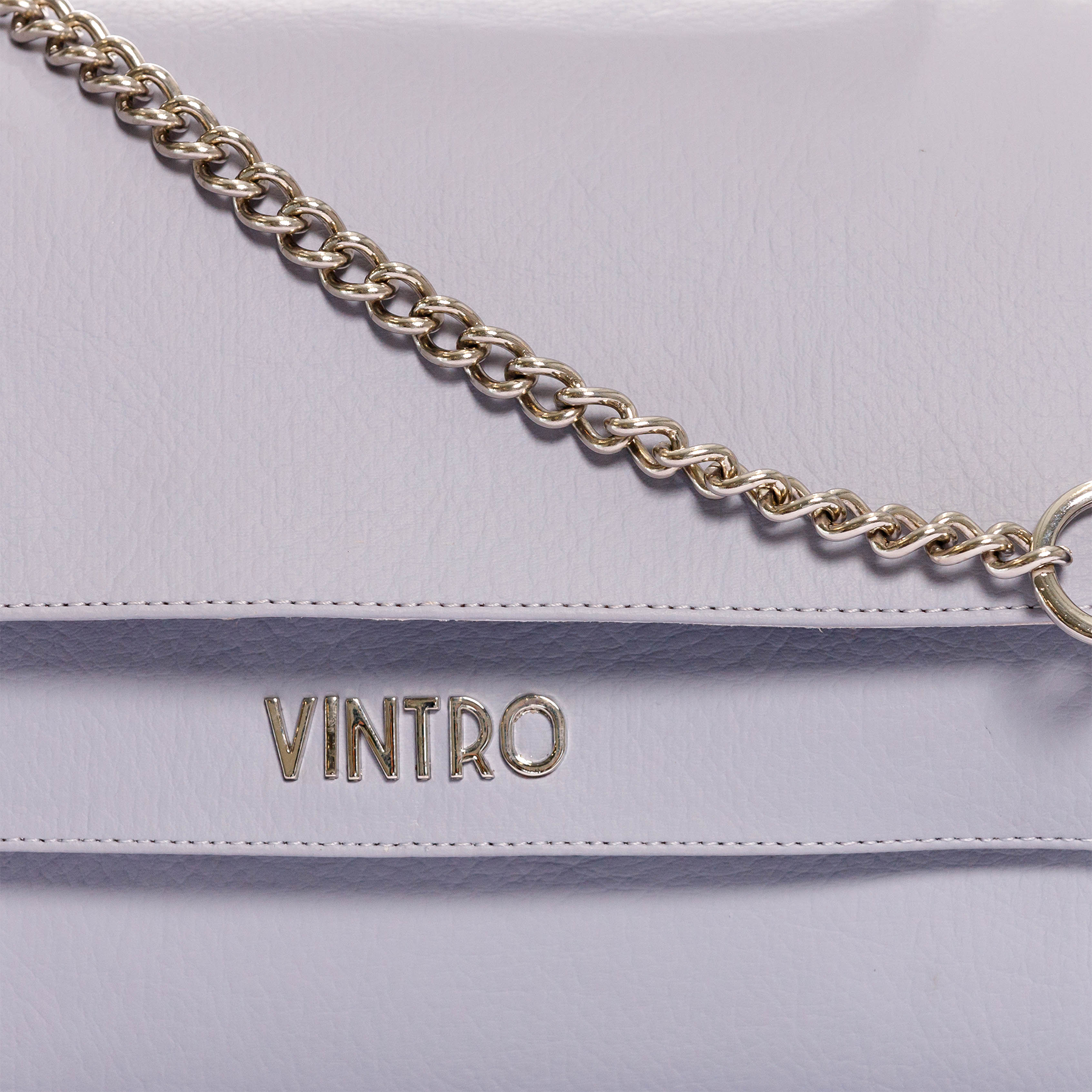 DANDY HANDBAG  GREY WITH CHAIN STRAP