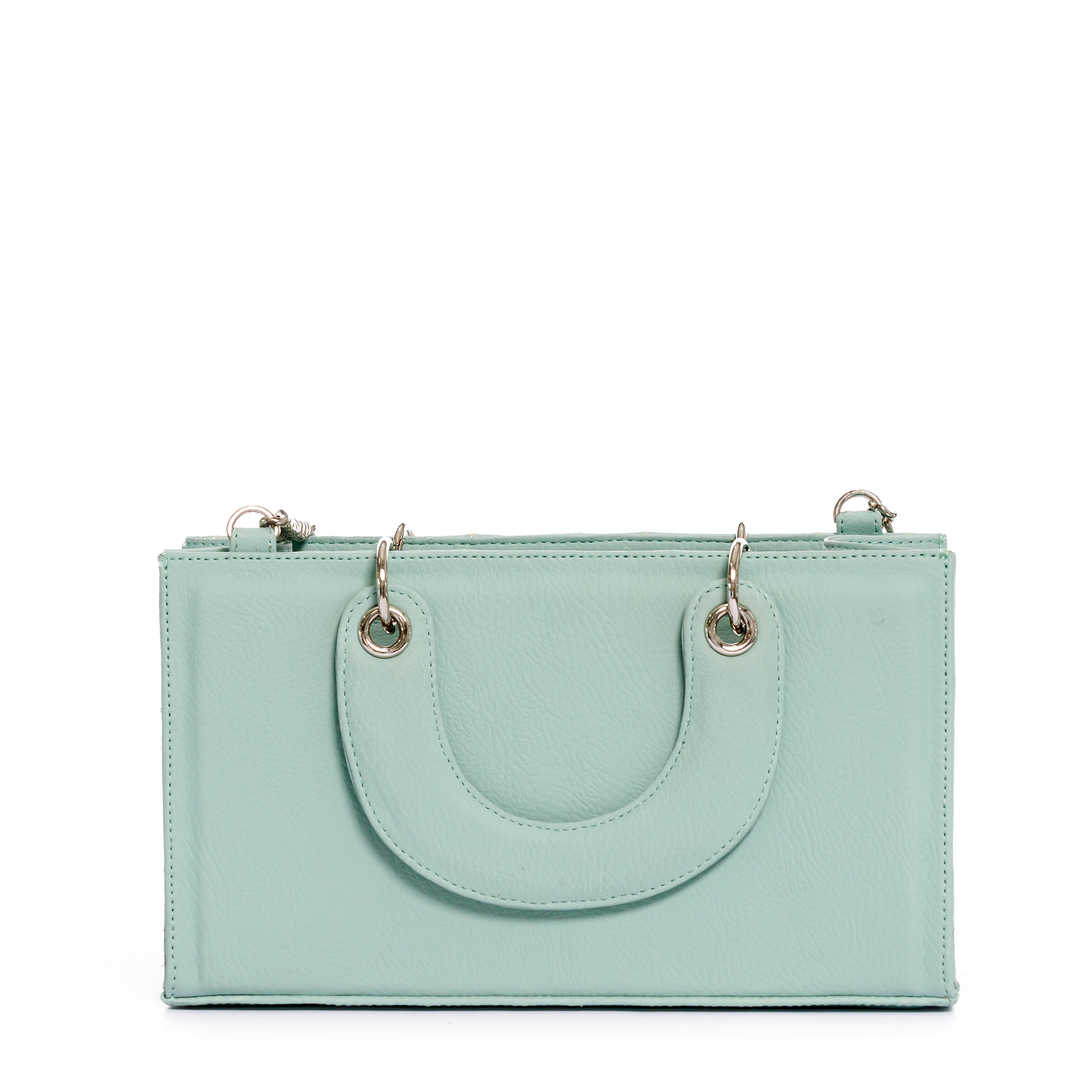 MINI ESPAÑA HANDBAG GREEN WITH CHAIN STRAP