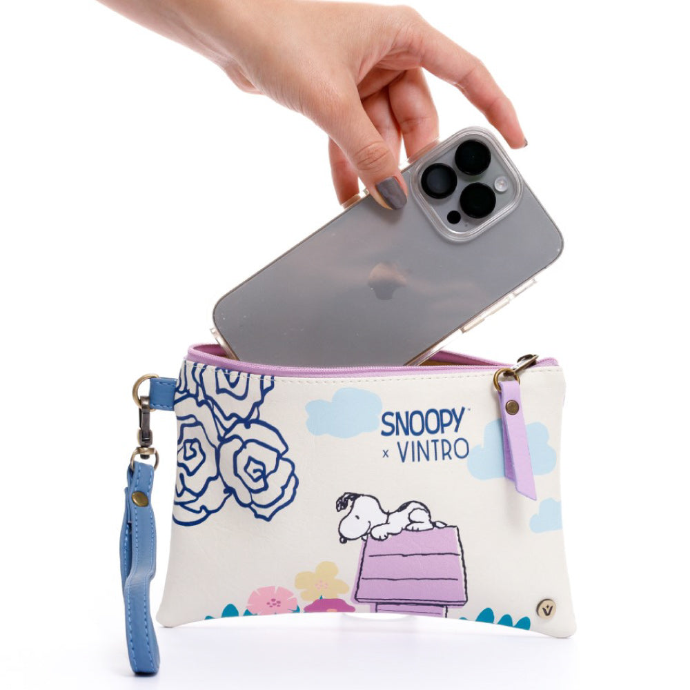 SNOOPY BLOOM SMALL COSMETIC BAG