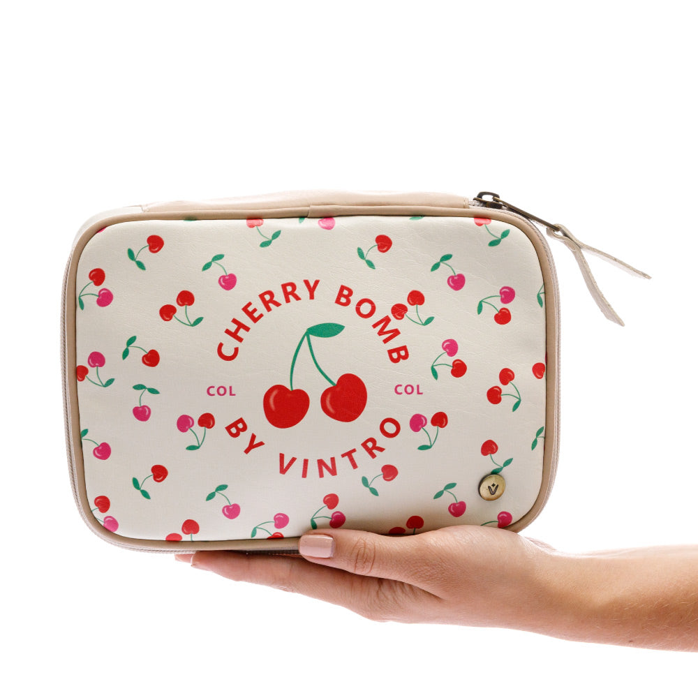 ESTONIA COSMETIC BAG CHERRY