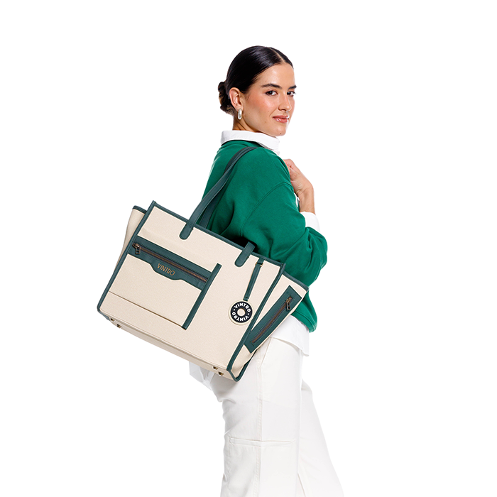 CRIQUET GREEN HANDBAG