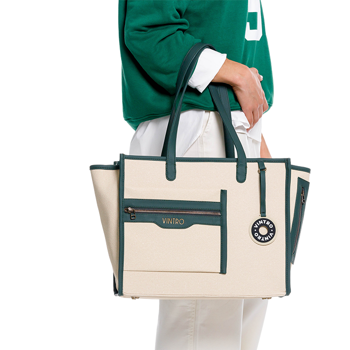 CRIQUET GREEN HANDBAG