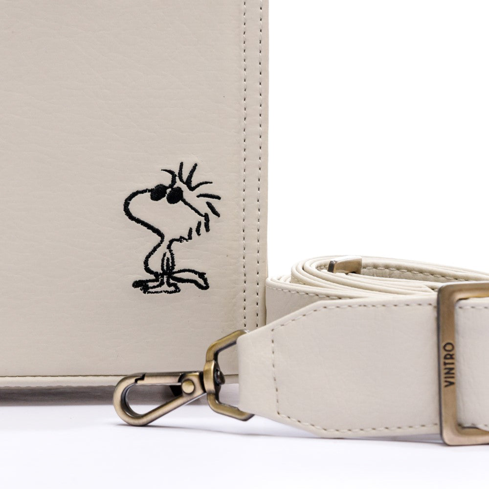 BEIGE CROSSBODY BAG ESPAÑA SNOOPY