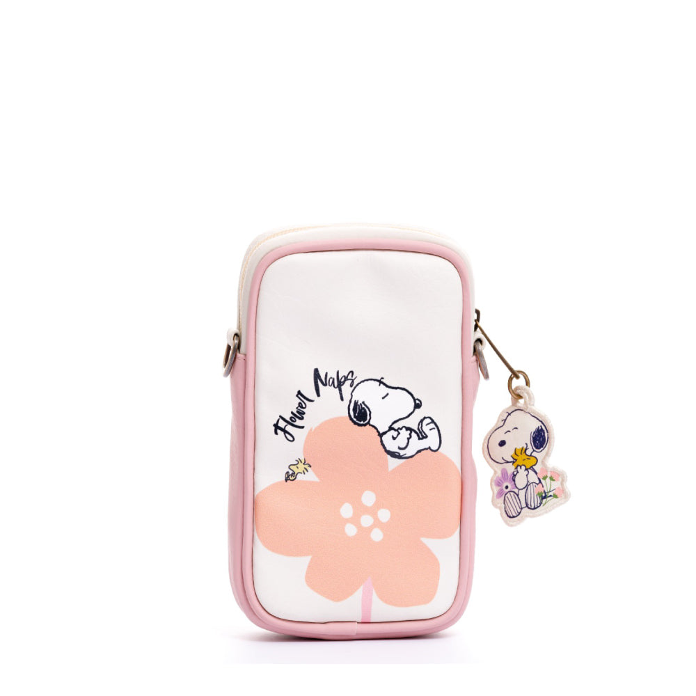 SNOOPY PINK PORTUGAL CROSSBODY