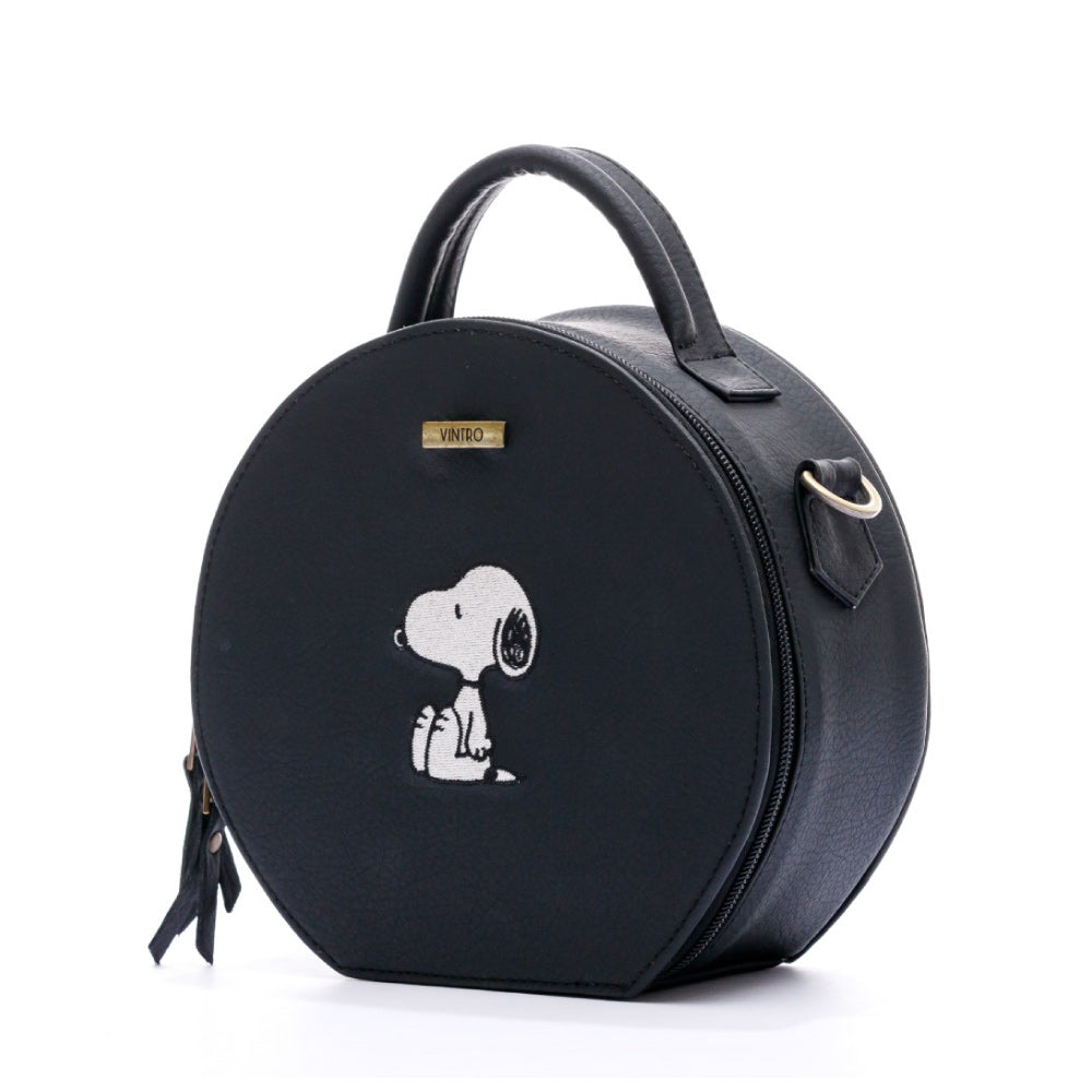 BLACK SUIZA CROSSBODY  SNOOPY