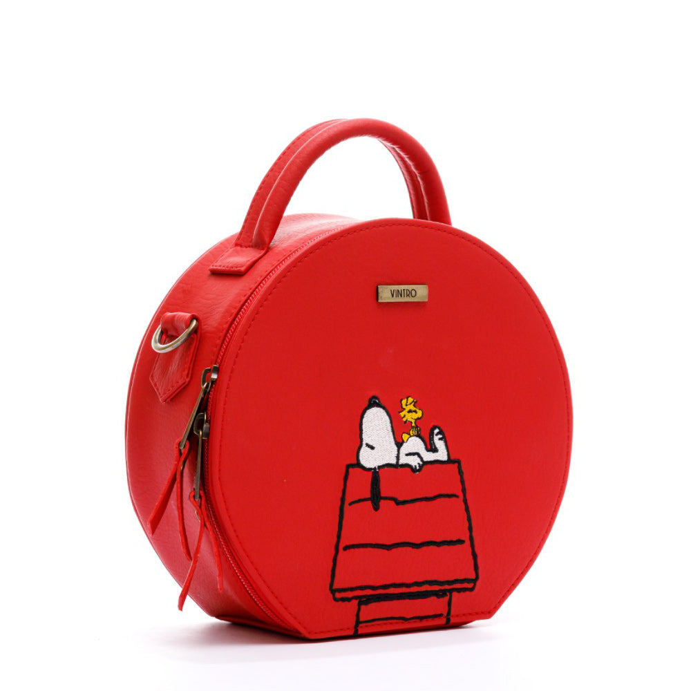 RED SUIZA CROSSBODY  SNOOPY