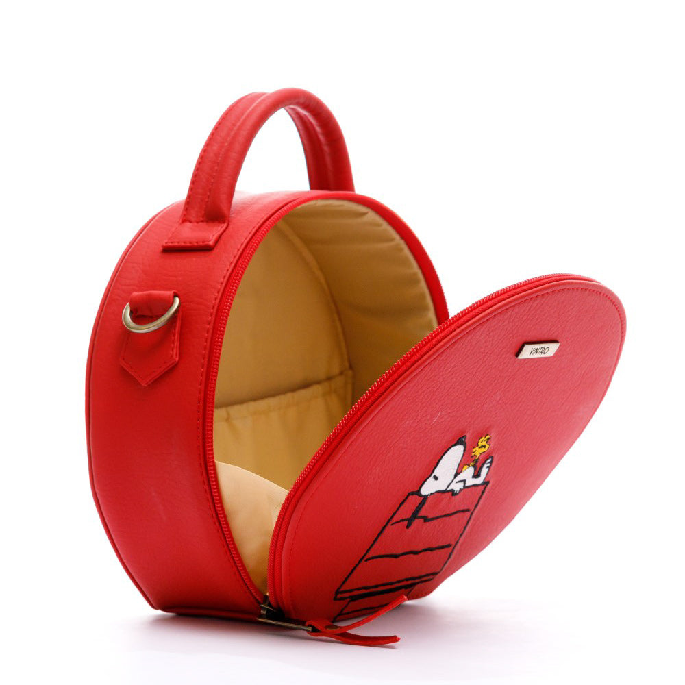 RED SUIZA CROSSBODY  SNOOPY