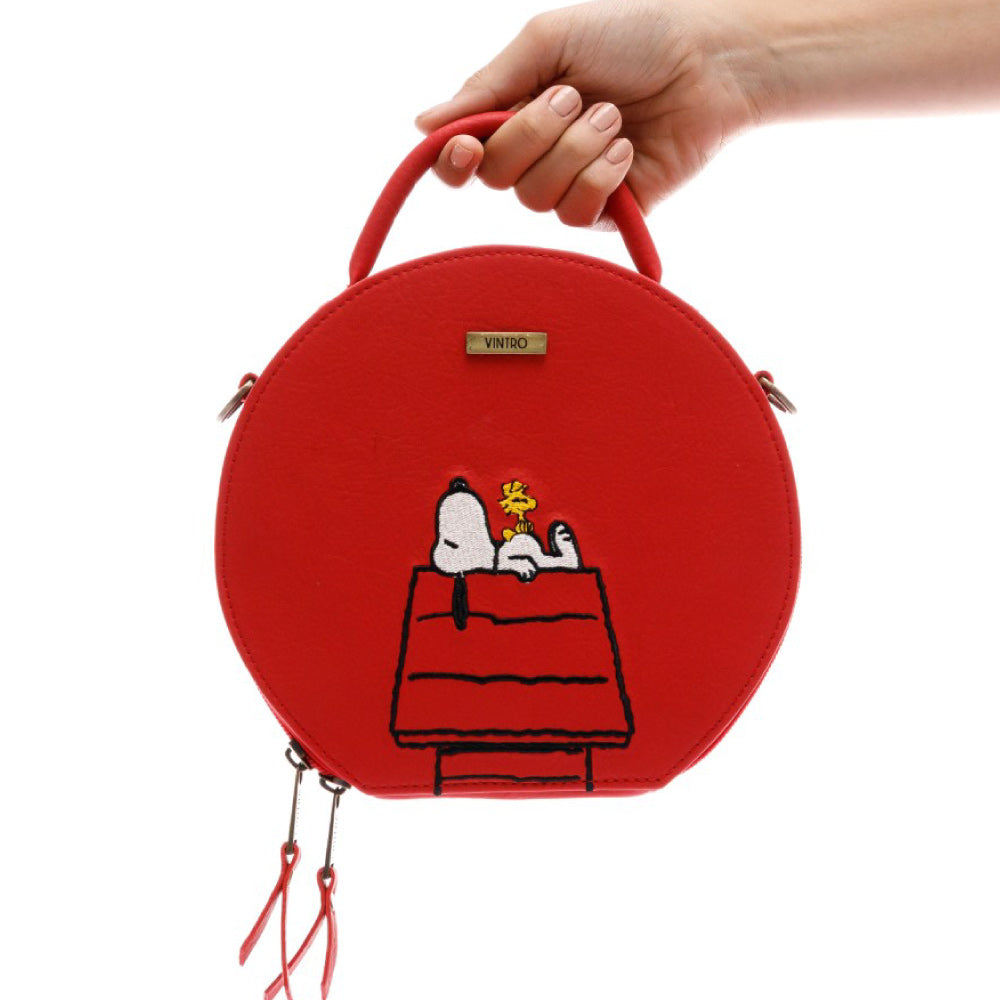 RED SUIZA CROSSBODY  SNOOPY