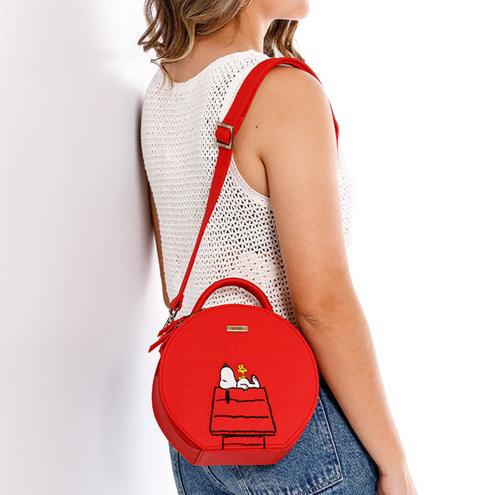 RED SUIZA CROSSBODY  SNOOPY