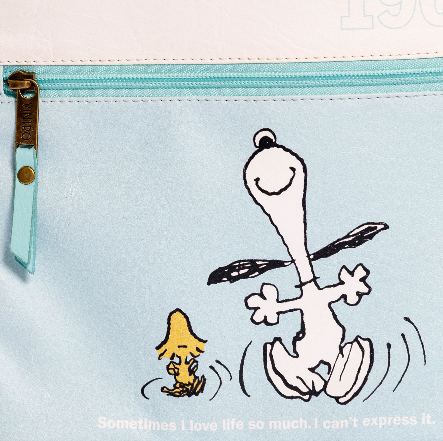 BASIC BACKPACK BEIGE SNOOPY