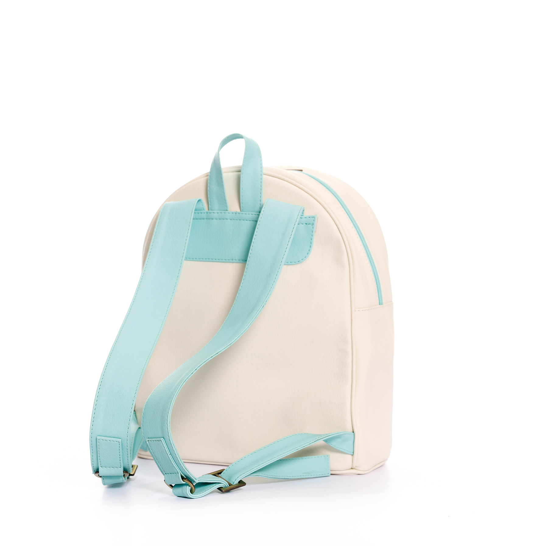 MORRAL PARA MUJER BASICO BEIGE SNOOPY CON BOLSILLO POSTERIOR