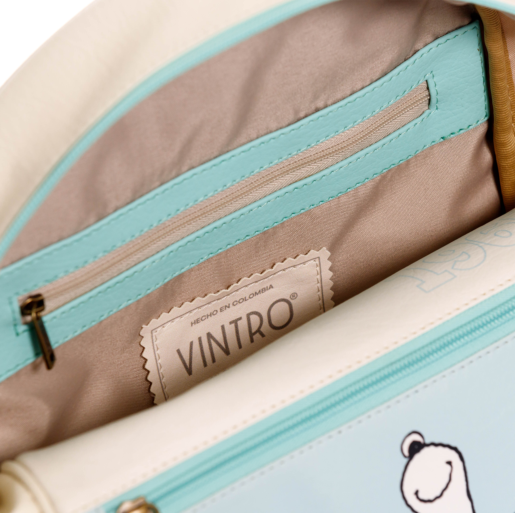 BASIC BACKPACK BEIGE SNOOPY