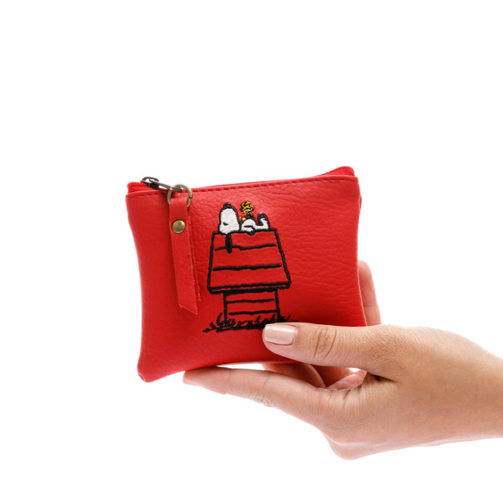 SNOOPY RED EGYPT PURSE