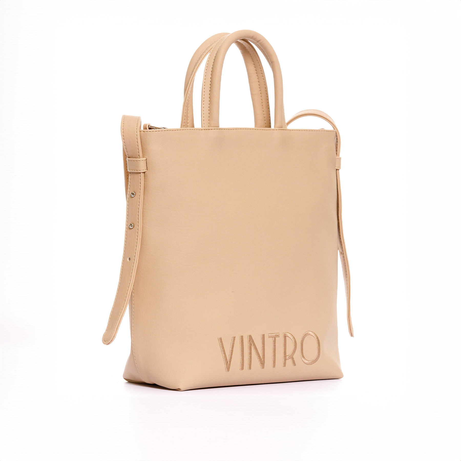 CROSSBODY FLOWERS BEIGE