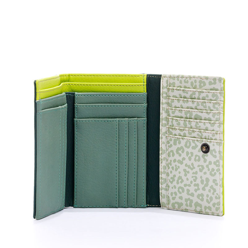 MONACO WALLET GREEN WILD PARADISE