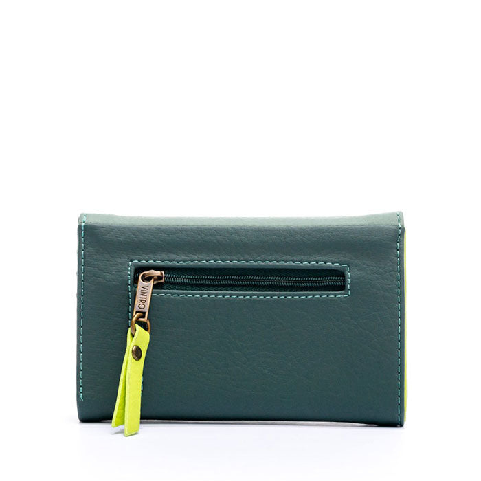 MONACO WALLET GREEN WILD PARADISE