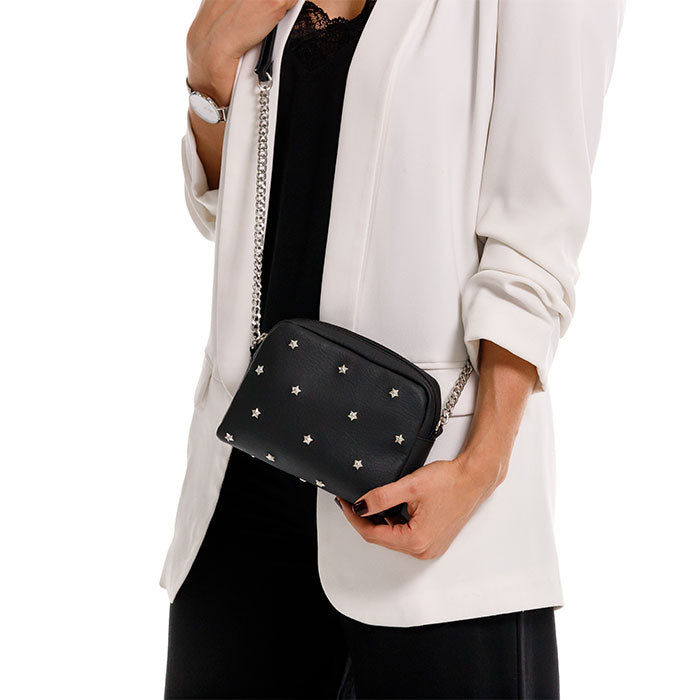 MYKONOS CROSSBODY BLACK