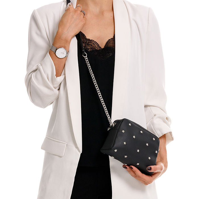 MYKONOS CROSSBODY BLACK