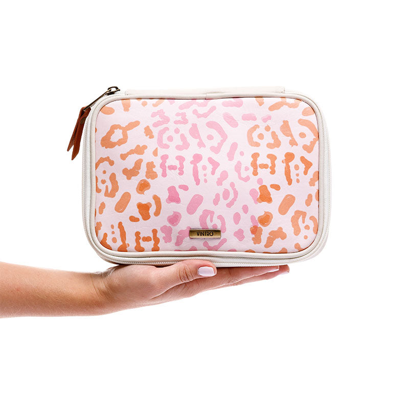 ESTONIA COSMETIC BAG PRINT PINK