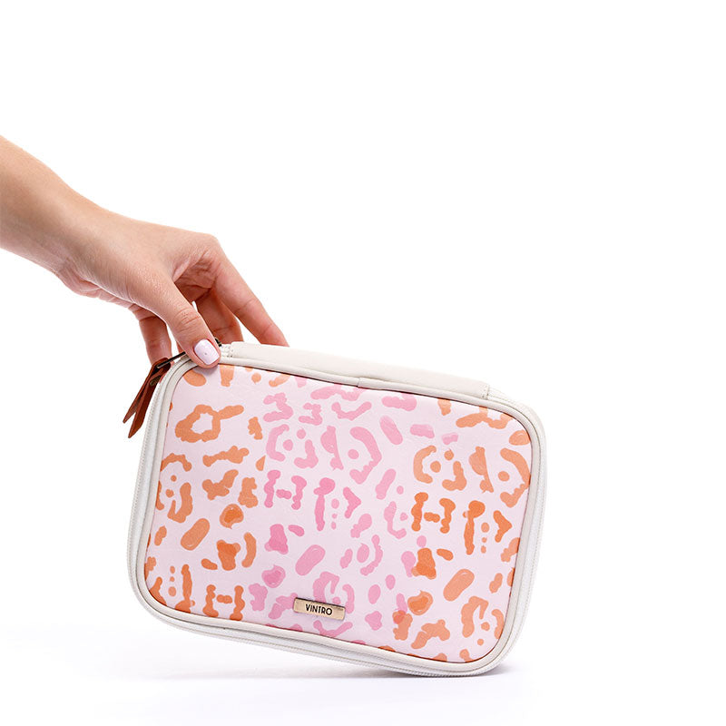 ESTONIA COSMETIC BAG PRINT PINK