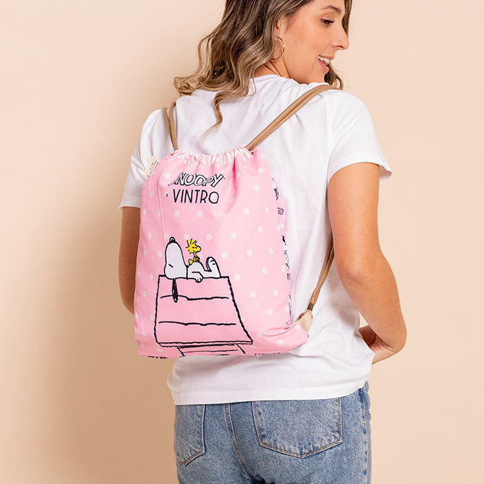 SNOOPY PINK TULA BAG